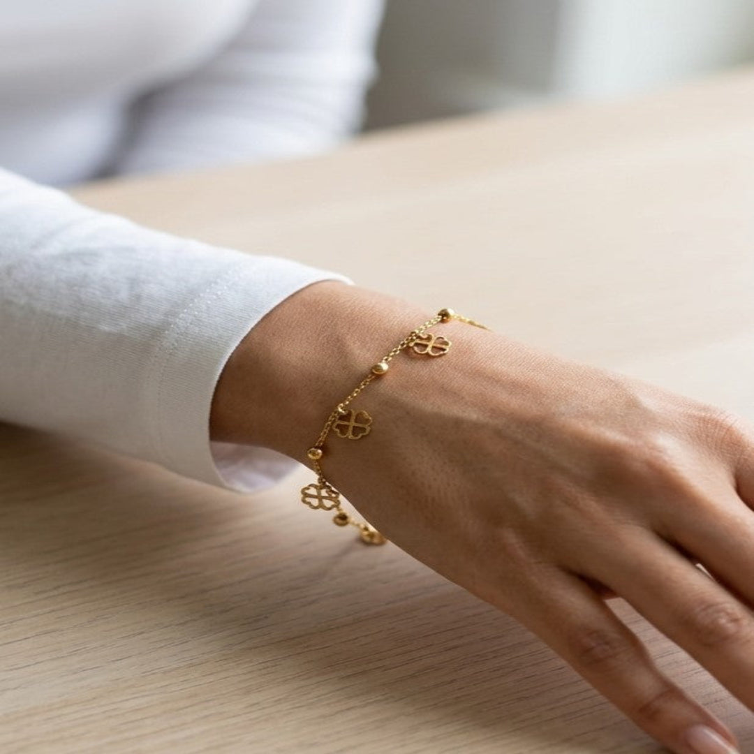 Aura Quad Clover Bracelet