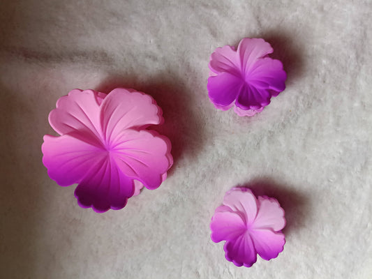 Big-Matte-Pink-Purple-Flower-Claw-Combo