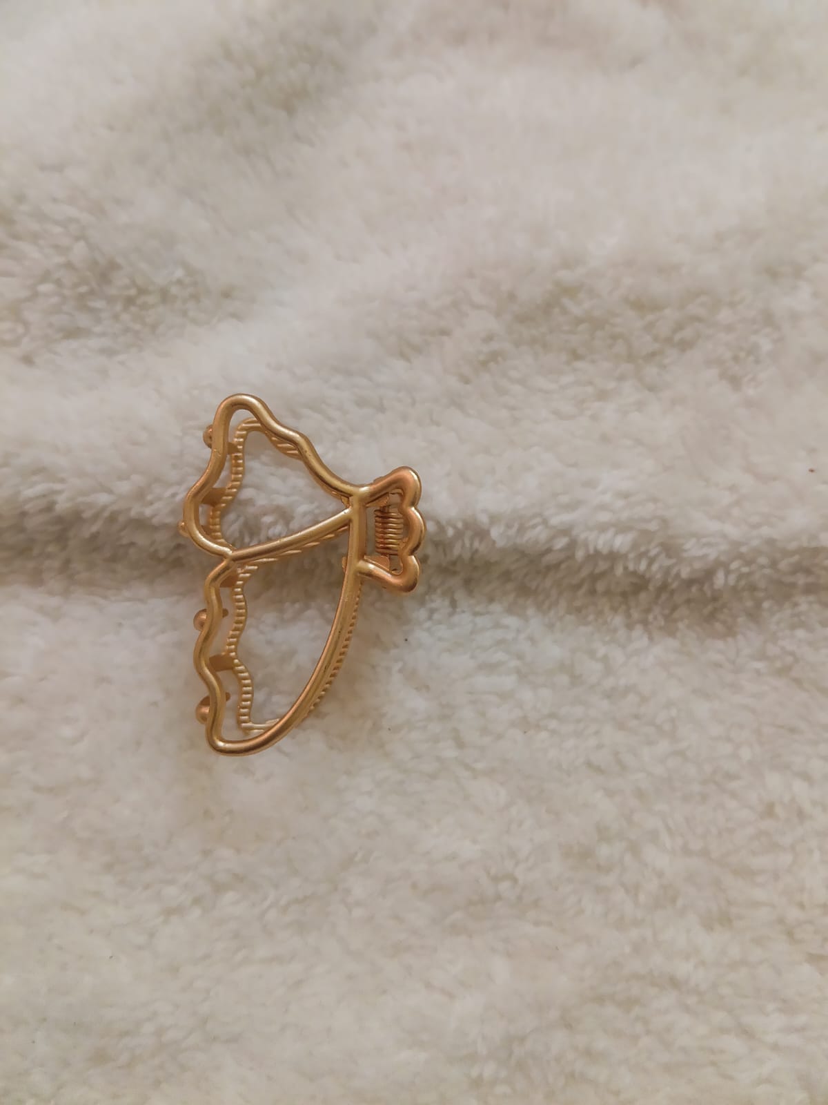 Butterfly Metal Outline Claw