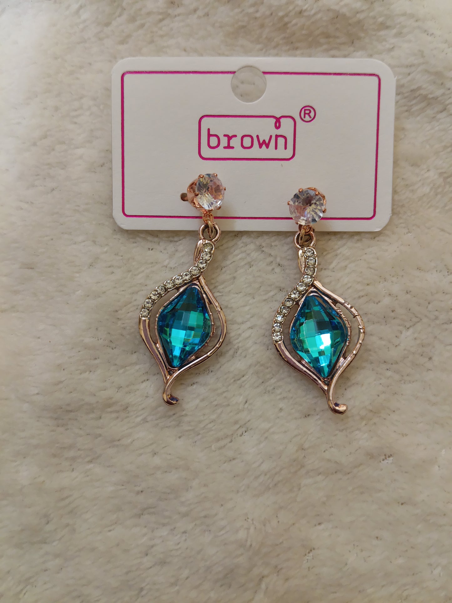 Emerald Blue TearDrops