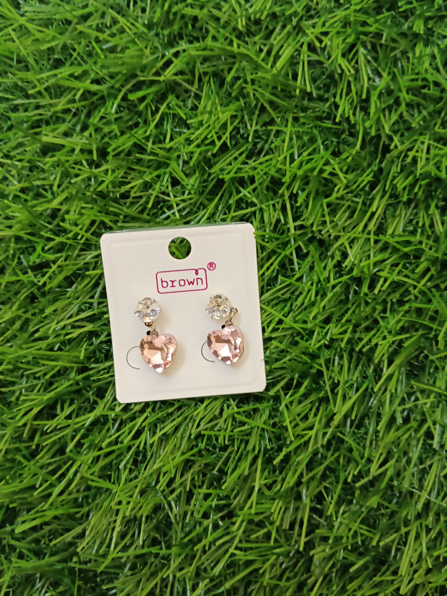 Heart Crystal - Pink