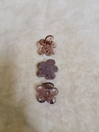 Small Transparent flower Claws