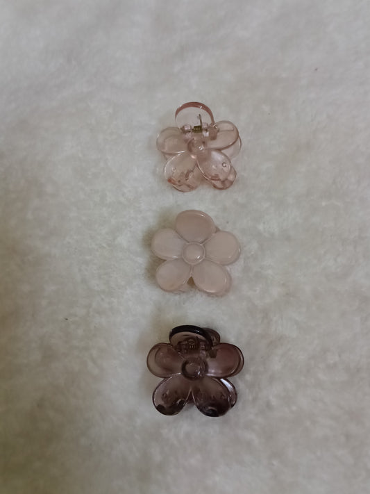 Small Transparent flower Claws
