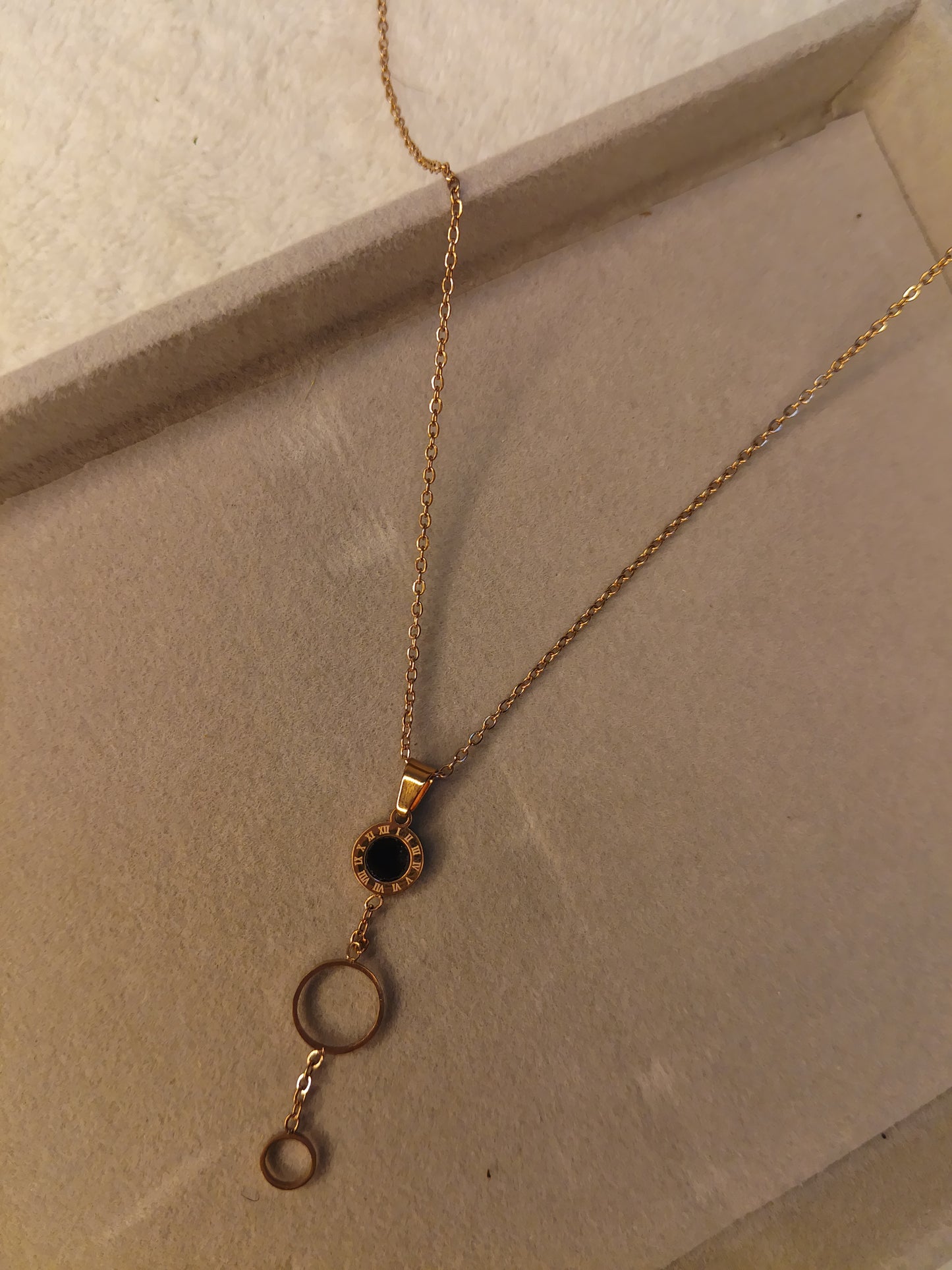 Stacked Circles Necklace