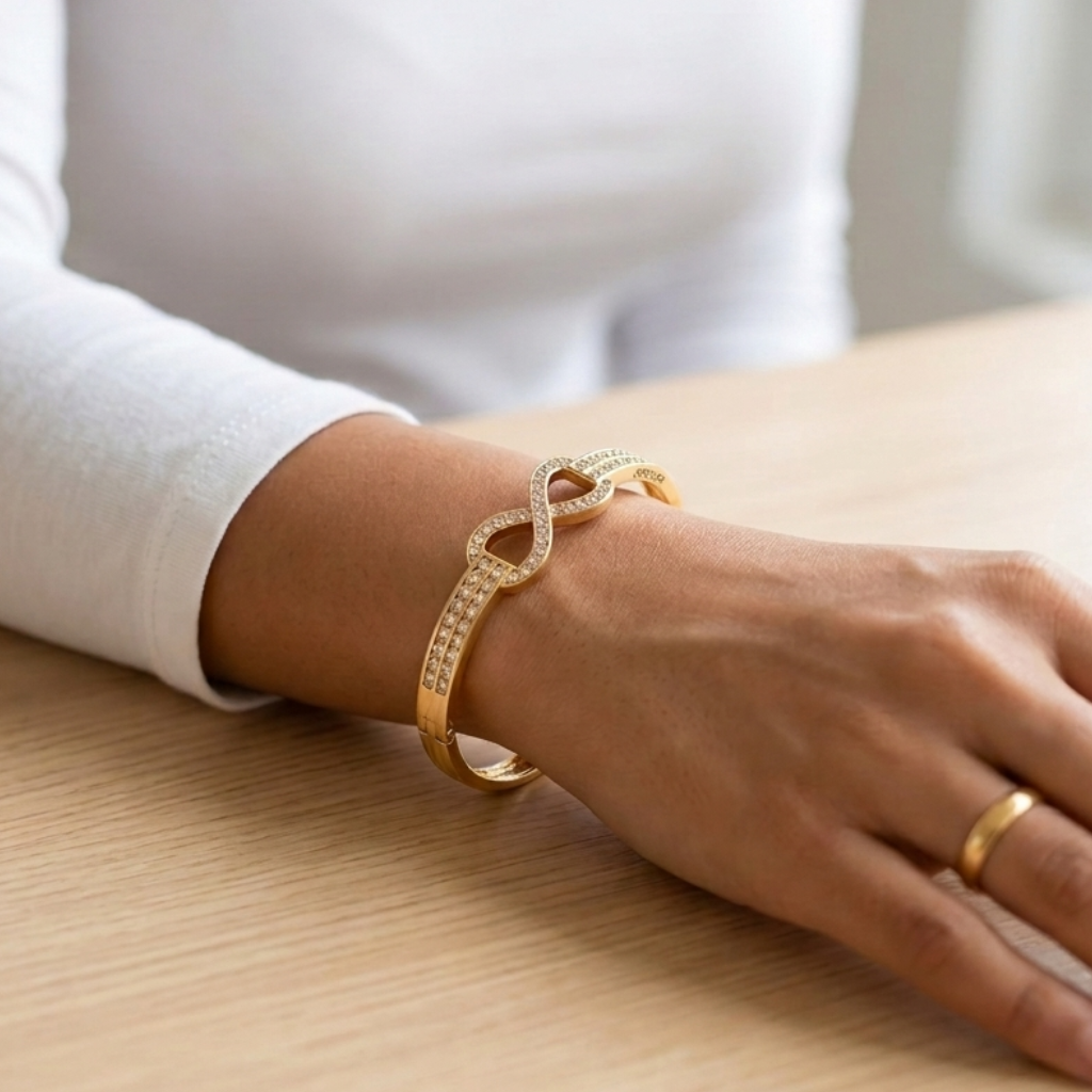Infinity Sparkle Bracelet
