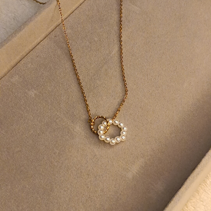 Pearl Circle Necklace