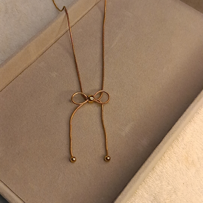 Classic Bow Necklace