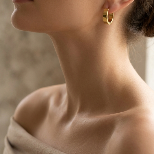 Classic Flat Hoops