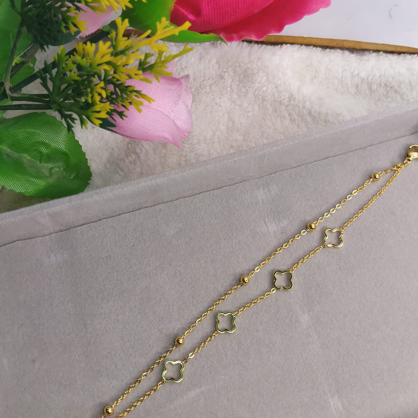 Clover Layered Bracelet
