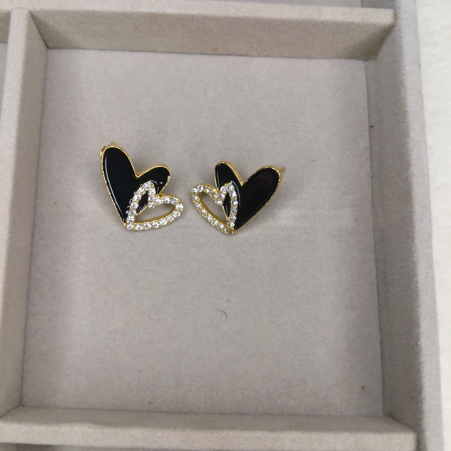 Dual Heart Stud
