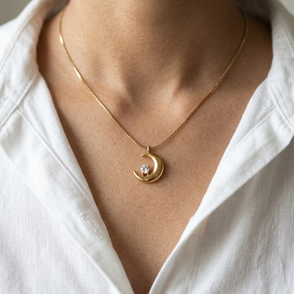 Half Moon Necklace
