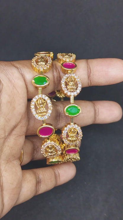 Divine Lakshmi Navaratna Bangles