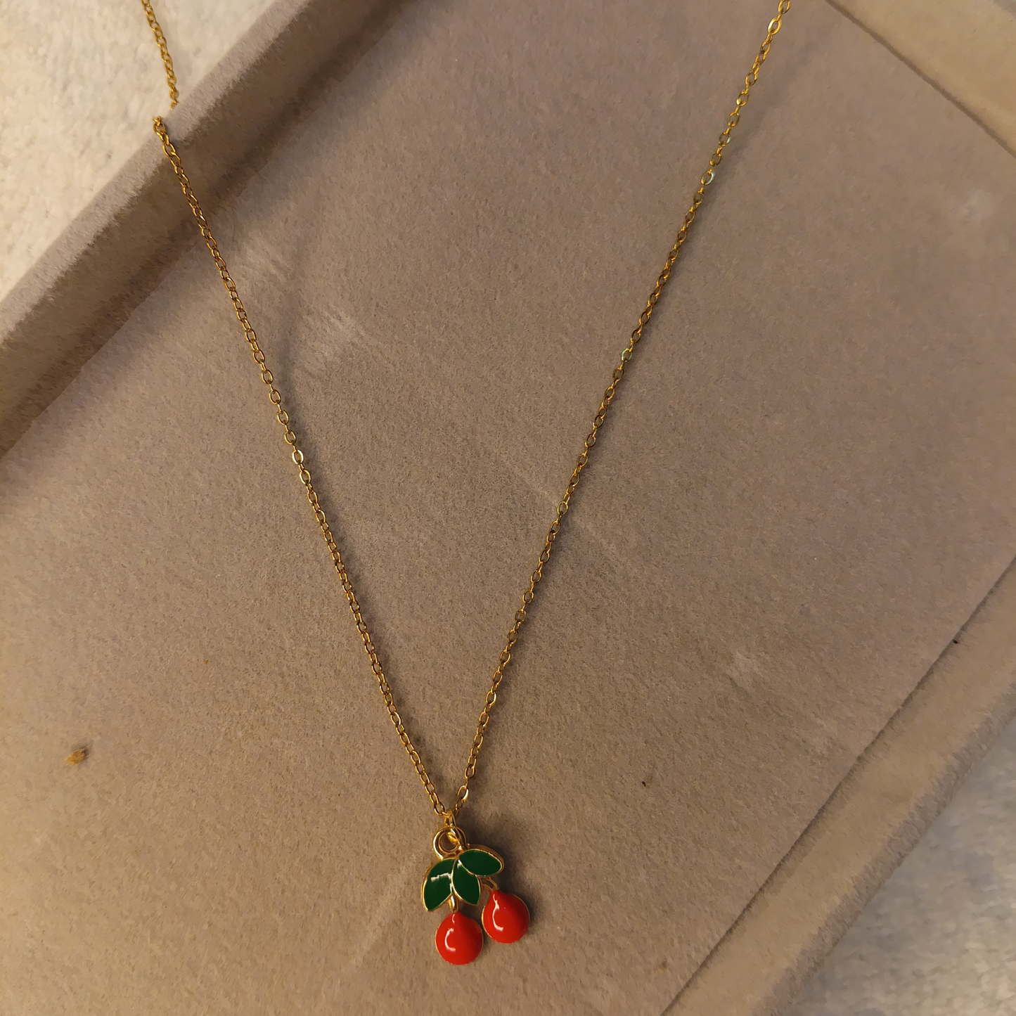 Two Cherry Blossom Necklace