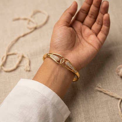Classic White Stone Bracelet